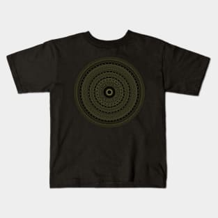 Solar eclipse. Mandala. Sacred geometry Kids T-Shirt